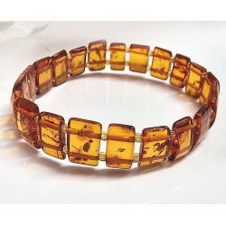 Bernstein Armband mit Gummizug 16,5cm CT108