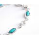 Türkis Armband Silber 925 gz266