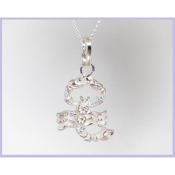 Sternzeichen Skorpion Anhänger Silber 925 Silberschmuck HA