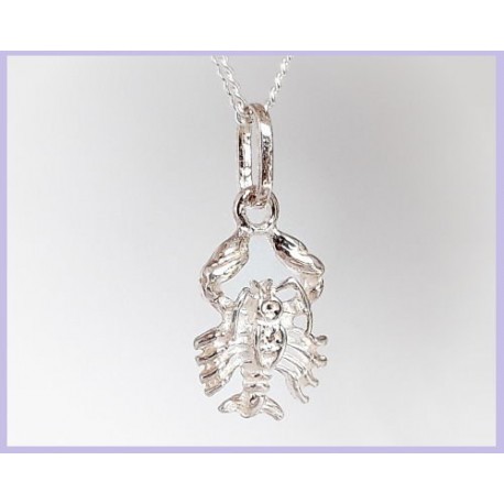 Sternzeichen Krebs Silberschmuck  (HF)
