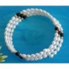 Perlen Armreif mit Onyx PER28