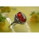 Bernsteinring Silber 925 braun Bernsteinschmuck  br322