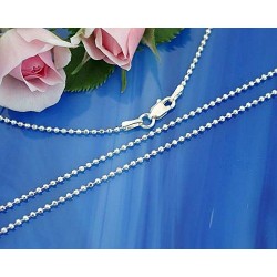 Kugelkette Silber 38 cm bis 90 cm Kette Silber-925 KA01
