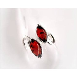 Bernstein Ring Silber 925 br32