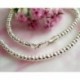 Kette Silber 925 Halskette Collier 42 cm - 45 cm Sterlingsilber (KF27)