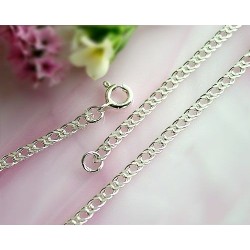 Damen Silber Armband 20 cm Silber-925 SA08