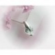 Silberschmuck - Herz-Anhänger Silber-925 Zirkonia weiss  SP11