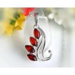 Bernstein Anhänger Silber-925  BZ47