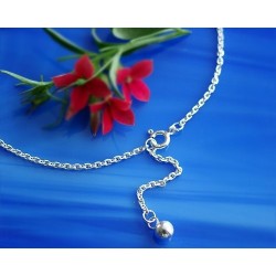 Fußkettchen Silber 925 28 cm Silberschmuck SF12