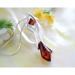 Bernstein Anhänger Silber-925  BF76