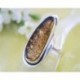 Bernstein Ring 17 mm Silber 925 BG34