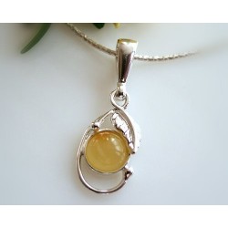 Bernstein Anhänger Silber-925 BI27