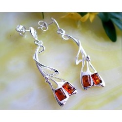 Bernstein Ohrstecker Silber 925 bd52