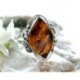 Bernstein Ring Silber 925 Bernsteinschmuck 20,5 mm BG94