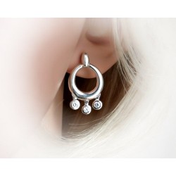 Ohrstecker Silber 925 mit Zirkonia sb81