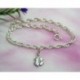 Damen Silber Armband 20 cm Silber-925 SA33