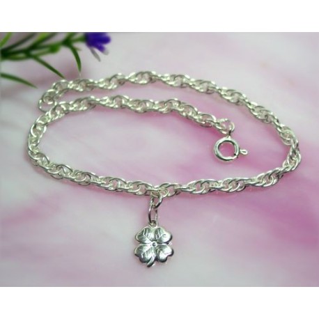 Damen Silber Armband 20 cm Silber-925 SA33