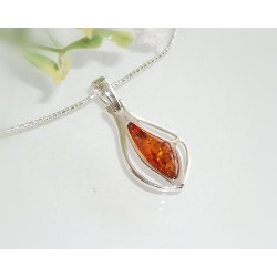Bernsteinschmuck - Anhänger  Silber-925 BP12