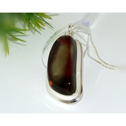 Bernsteinschmuck - Bernstein-Anhänger  Silber-925  (CG75)