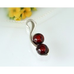 Bernsteinschmuck - Bernstein-Anhänger Silber 925 (CL82)