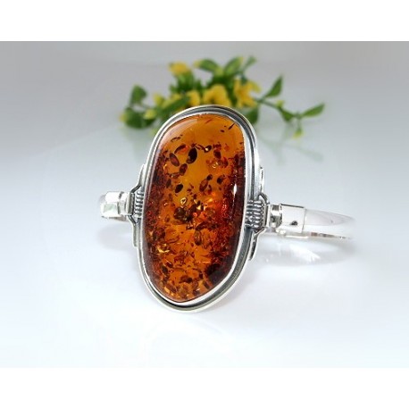 Bernsteinschmuck - Bernstein-Armreif Silber-925  CT20A*