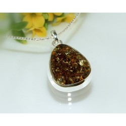 Bernsteinschmuck - Bernstein-Anhänger  Silber-925 CL86