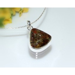 Bernsteinschmuck - Bernstein-Anhänger Silber-925 CM27