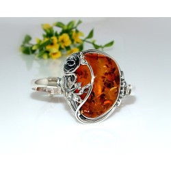 Bernstein Armreif Silber 925 CT16