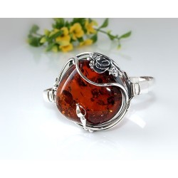 Bernsteinschmuck - Bernstein-Armreif Silber-925  CT10A*
