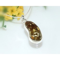 Bernsteinschmuck - Bernstein-Anhänger  Silber-925 CM68