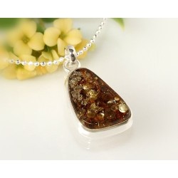 Bernsteinschmuck - Bernstein-Anhänger  Silber-925 CN05