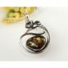Bernsteinschmuck - Bernstein-Anhänger  Silber-925 CN08