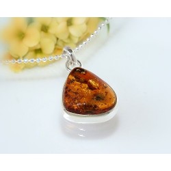 Bernsteinschmuck - Bernstein-Anhänger  Silber-925 CN42