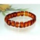 Bernstein Armband cognac braun Gummizugband  ct51