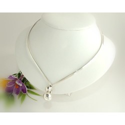 Silber Collier 42 cm Silber 925 Silberschmuck SD30