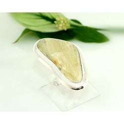 Bernstein Ring 19 mm Silber 925 CJ64