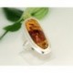 Bernstein Ring 20 mm  Silber 925  CK68