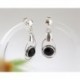 Onyx Ohrstecker Silber 925 SE33
