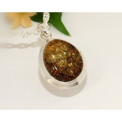 Bernsteinschmuck - Bernstein-Anhänger  Silber-925 CN91