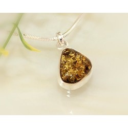 Bernsteinschmuck - Bernstein-Anhänger  Silber-925  LA39