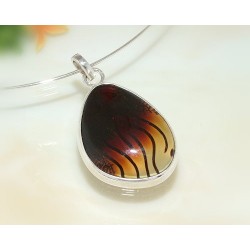 Bernsteinschmuck - Bernstein-Anhänger  Silber-925 LA49