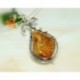 Bernsteinschmuck - Bernstein-Anhänger  Silber-925 LA82
