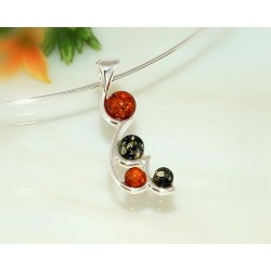 Bernsteinschmuck - Bernstein-Anhänger  Silber-925 LA97