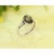 Bernsteinschmuck - Bernstein-Ring Silber-925  CZ06