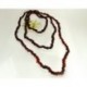 Bernsteinschmuck - Bernstein-Collier 150 cm Silber-925  (CP69)