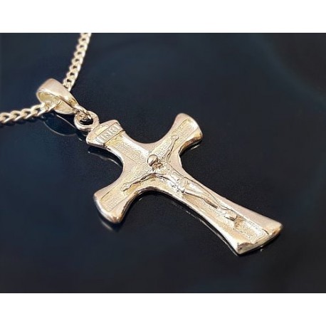 Kreuz Anhänger Silber 925 Kruzifix SU102