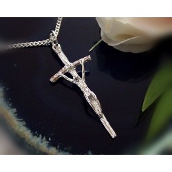 Kreuzanhänger Silber 925 Kruzifix ST07
