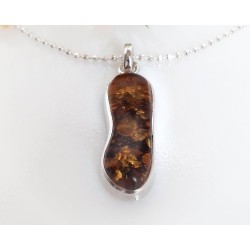 Bernsteinschmuck - Anhänger   Silber-925 BA157