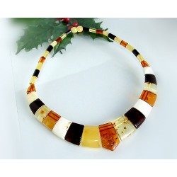 Bernsteinkette  Bernstein Collier  42 cm DA14