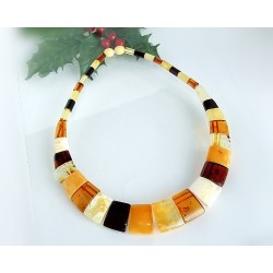 Bernsteinkette  Bernstein Collier   42 cm DA07